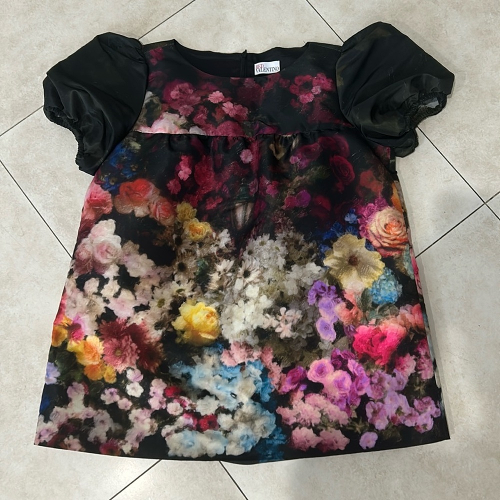 Red Valentino Floral Top